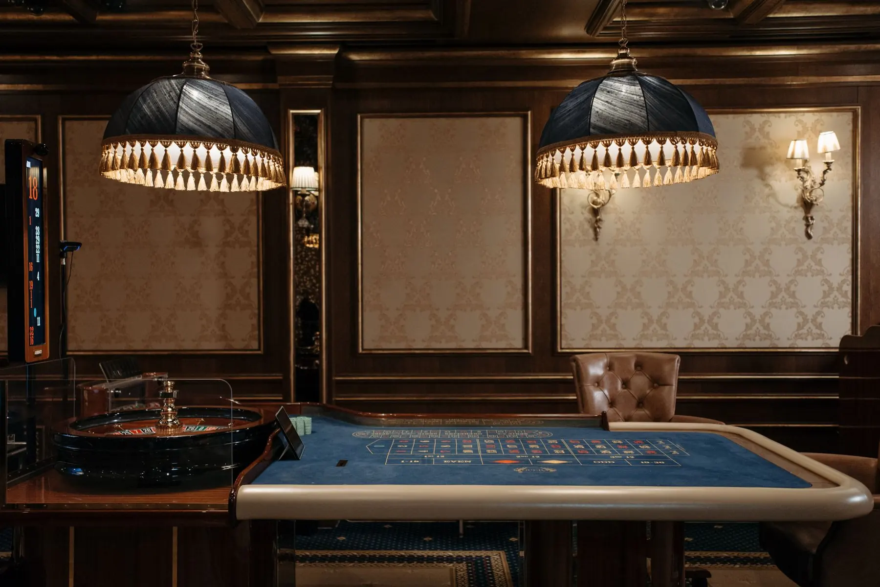 A physical casino at the heart of the resort
